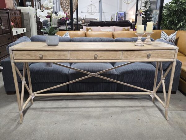 Hooker Furniture Retreat Pole Console Table - Image 3