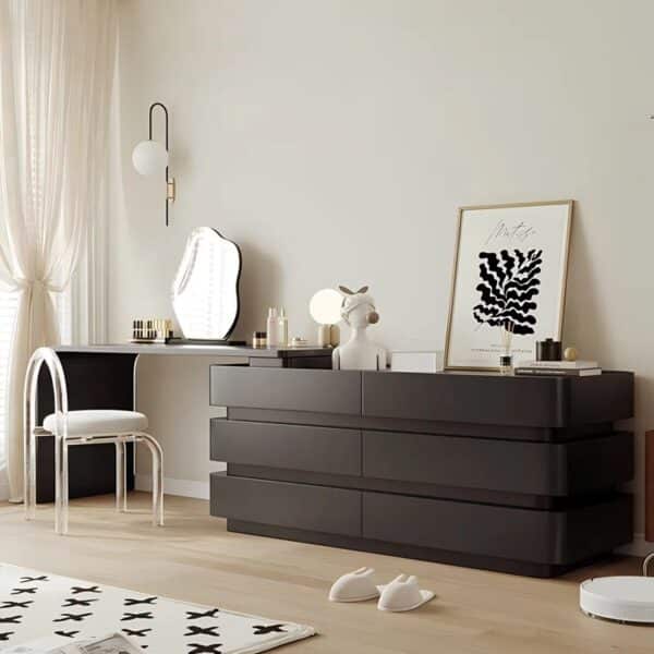 Black Make-Up Vanity/Desk - Image 2