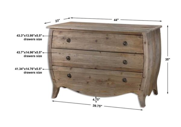 Wallington Solid Wood Foyer Chest - Image 3