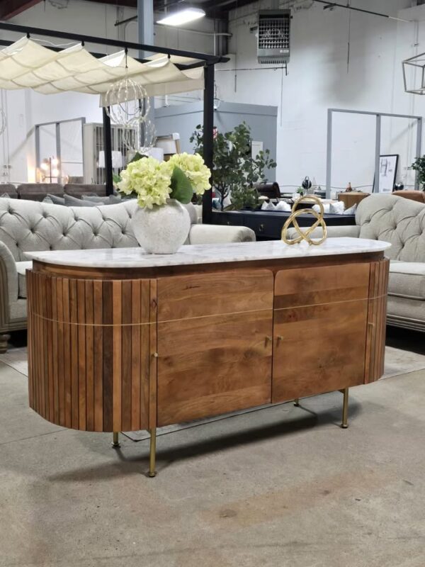 Dwayne Mango Wood Sideboard - Image 4