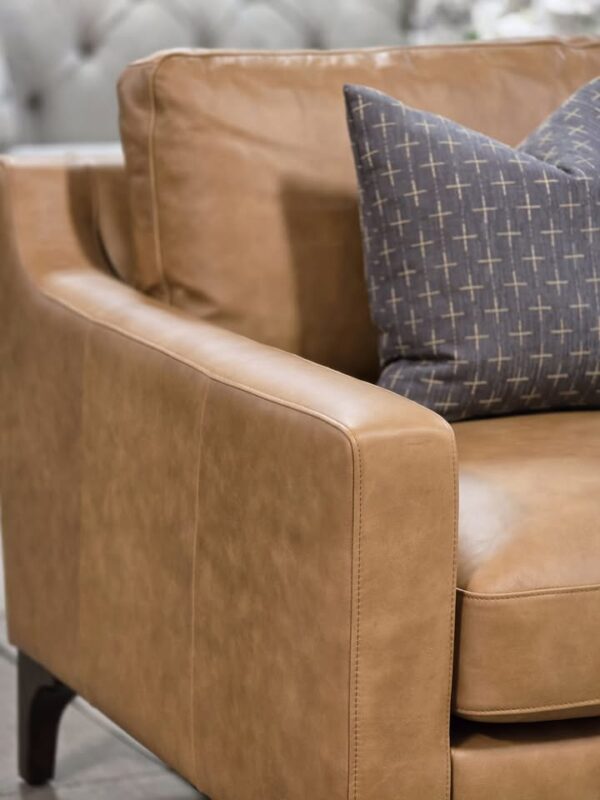 Set of Sorrento Genuine Leather Chairs - Image 2