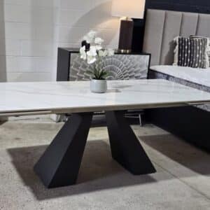 Jocelin Extendable Stone Dining Table