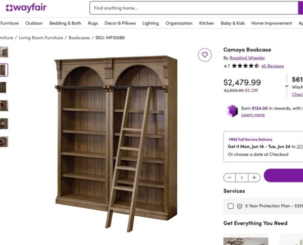 Pair of Camoya Bookcases - Image 4