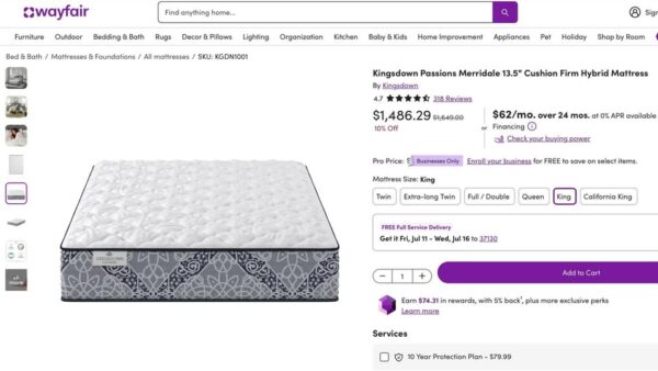 Kingsdown Passions Merridale KING Mattress - Image 4
