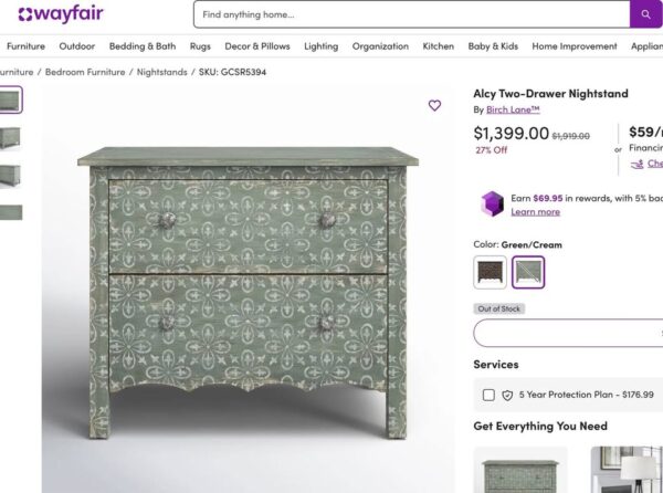Set of 2 Hooker Furniture Nightstands - Image 4