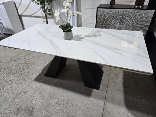Jocelin Extendable Stone Dining Table - Image 4