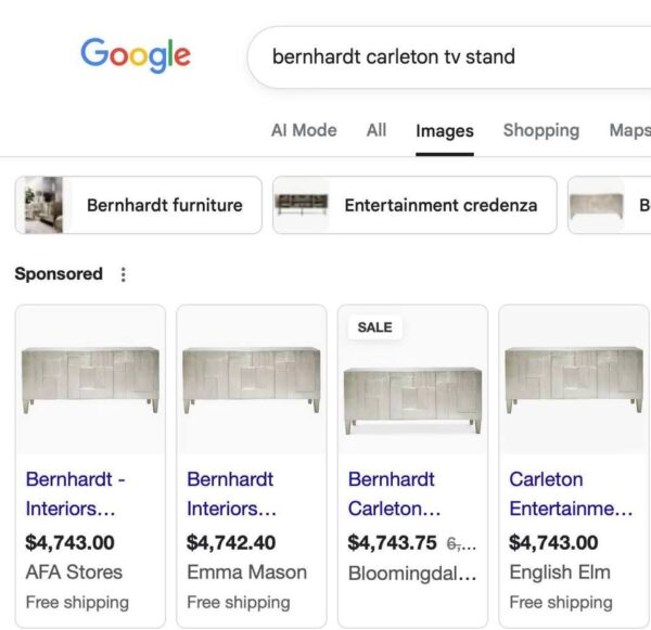 Bernhardt Carleton Credenza - Image 3