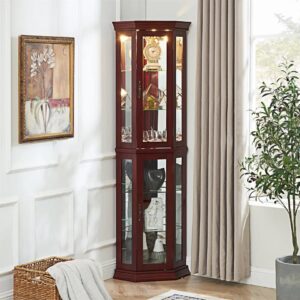 Corner Curio Cabinet