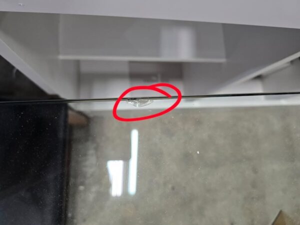 60" Square Glass Dining Table - Image 3