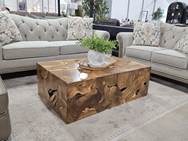 Slice Solid Wood Coffee Table