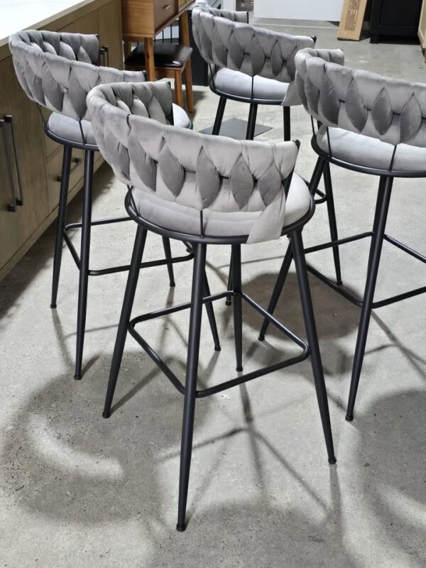 Set of 4 Bar Stools - Image 3