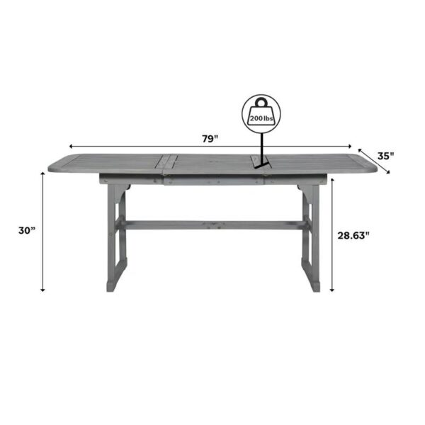 7-pc Outdoor Patio Dining Set - Image 4
