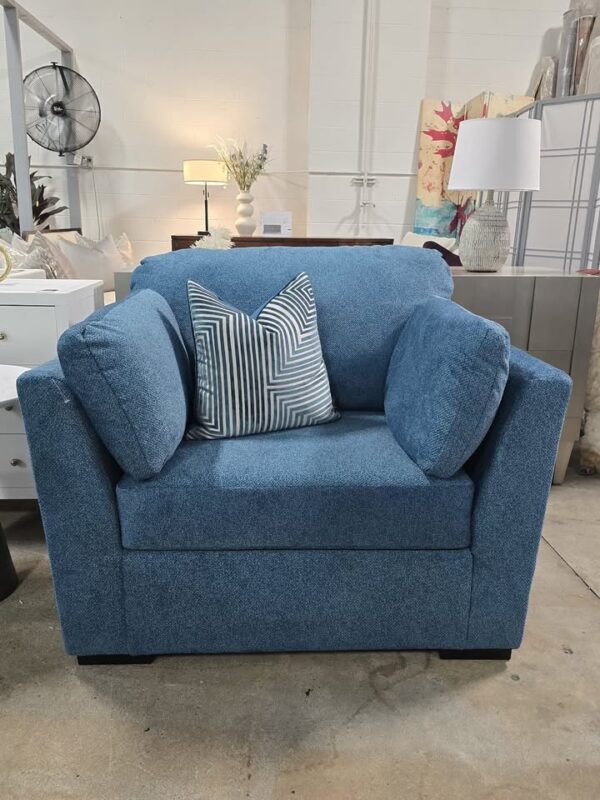 Teal Oversized Accent Chair - Image 2