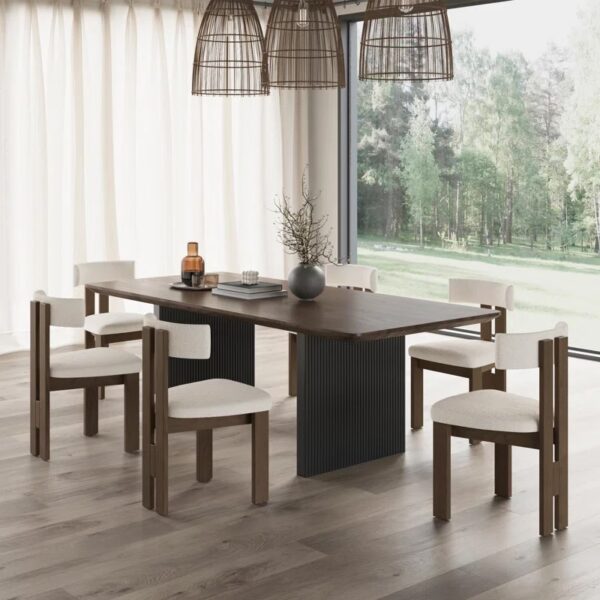 Set of 6 Modern Dining Chairs - Image 3