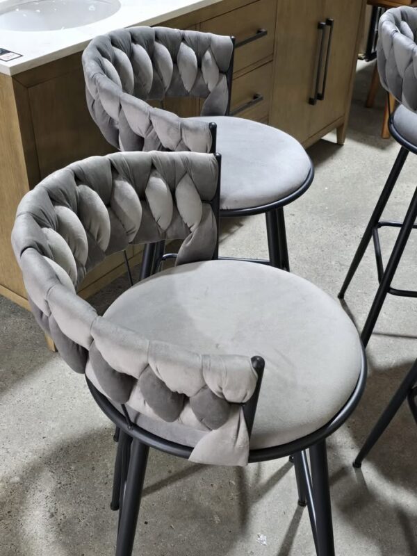 Set of 4 Bar Stools - Image 2