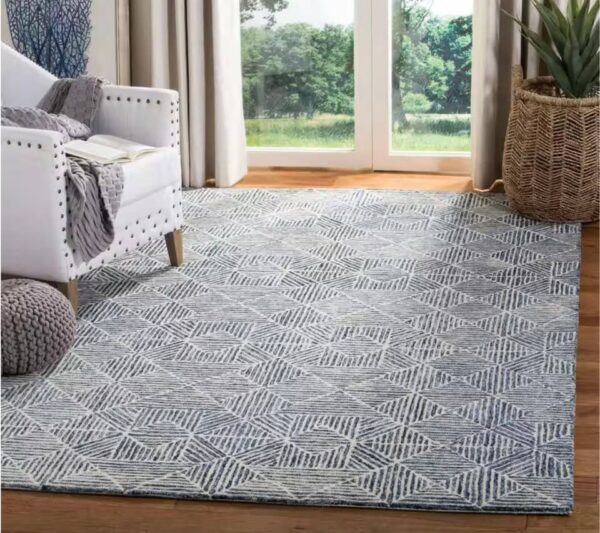 10' x 14' Safavieh Geometric Wool Rug
