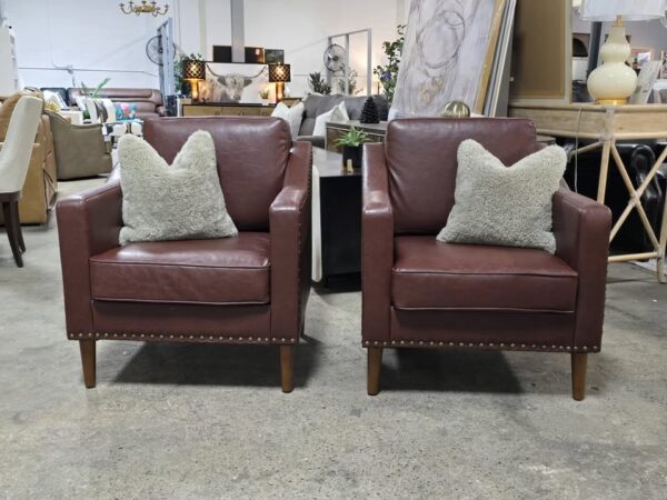 Set of 2 Accent Armchairs - Image 2
