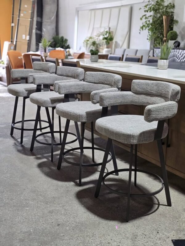 Set of 4 Swivel Counter Stools
