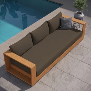 Brand New Solid Wood Outdoor Patio Sofa