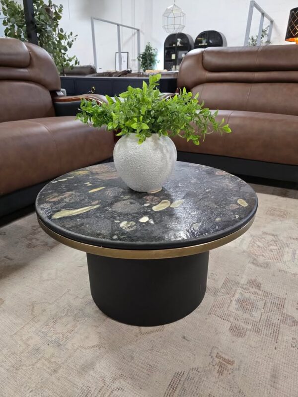 Black Marble top Coffee Table