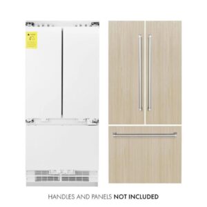 ZLINE 36" Panel Ready French Door Built-In Refrigerator