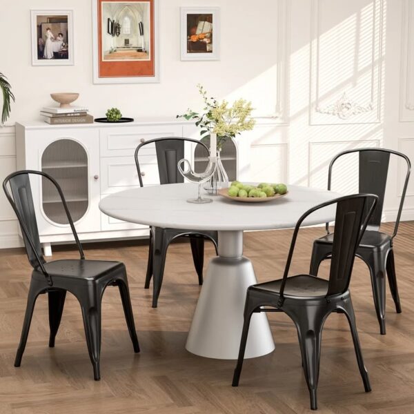 Set of 4 Dining Chairs - Image 4