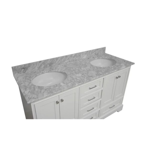 60" Larosa Double Bathroom Vanity - Image 2
