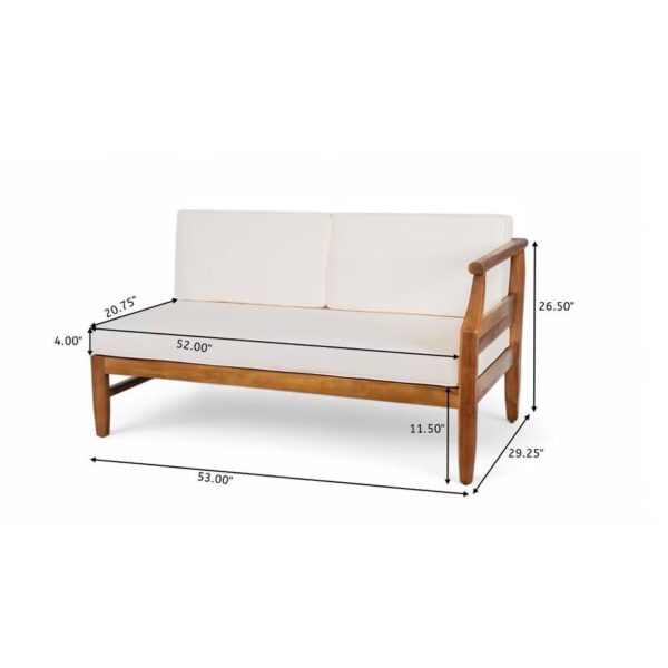 Outdoor 2pc Patio Sofa - Image 3