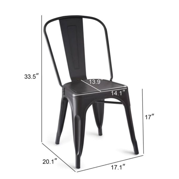 Set of 4 Dining Chairs - Image 2