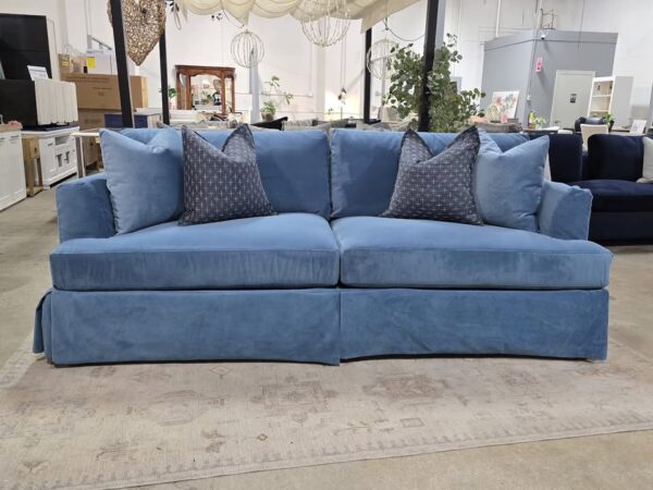 Lucia 92.5'' Slipcovered Sofa With Down Cushions - Image 2