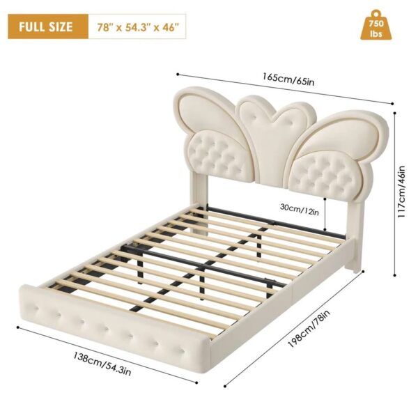 Full Size Butterfly Bed - Image 2
