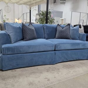 Lucia 92.5'' Slipcovered Sofa With Down Cushions