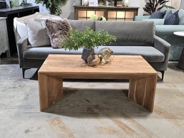 Delondo Solid Wood Coffee Table - Image 5