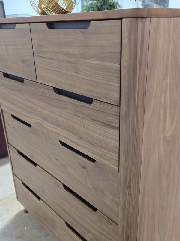 Savel Solid Walnut Wood Chest - Image 4