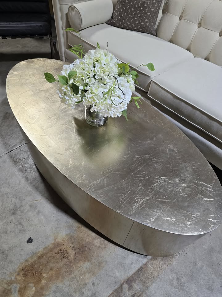 Caracole Classic Oval Coffee Table - Image 3
