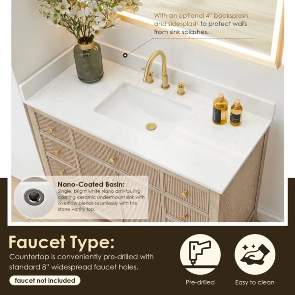 Lala 48" Single Bathroom Vanity - Image 2