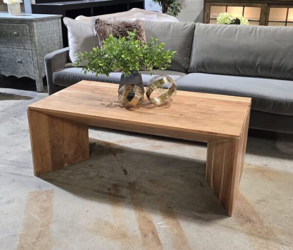Delondo Solid Wood Coffee Table - Image 6