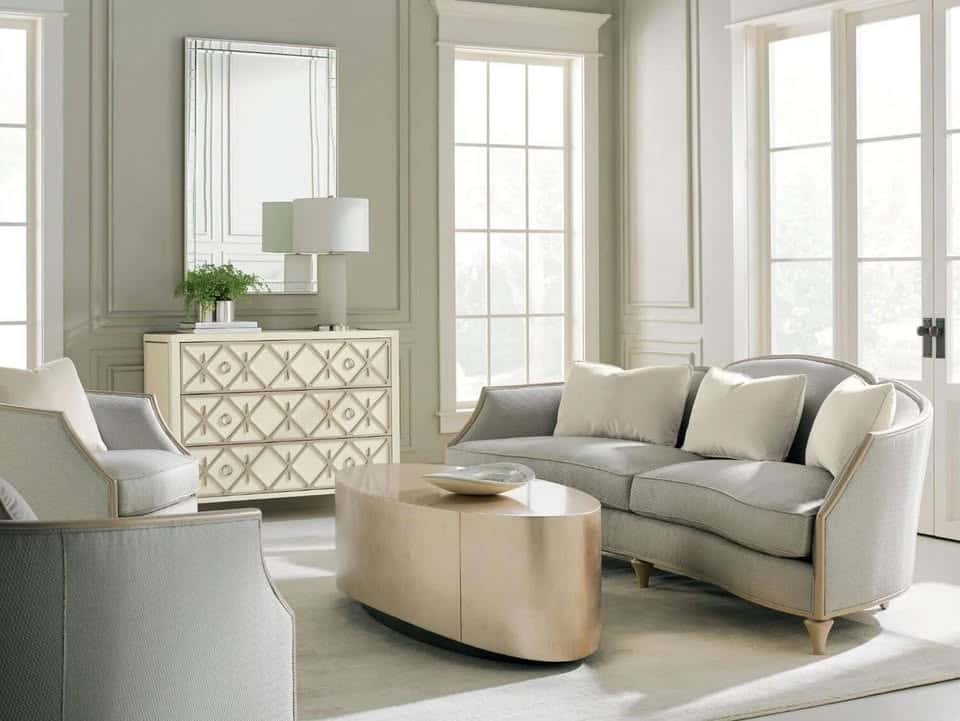 Caracole Classic Oval Coffee Table - Image 2