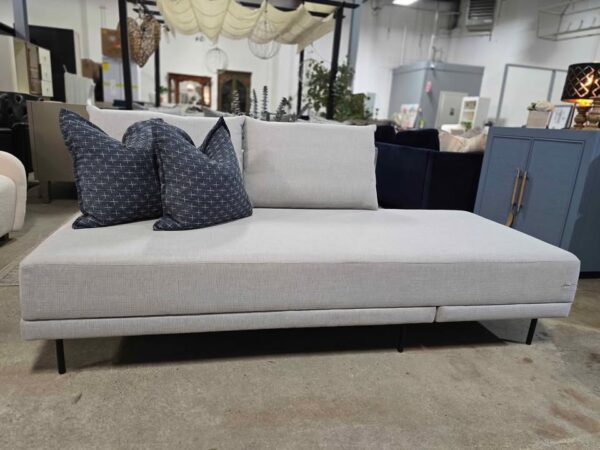Grey Sleeper Chaise Lounge - Image 3