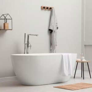 51" x 27.5" Freestanding Soaking Bathtub