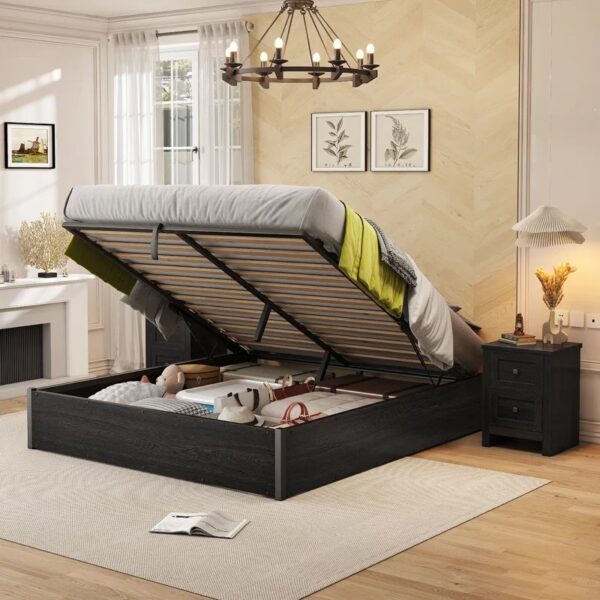 Queen Lift Up Storage Bed