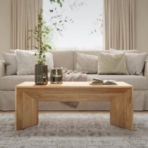 Delondo Solid Wood Coffee Table