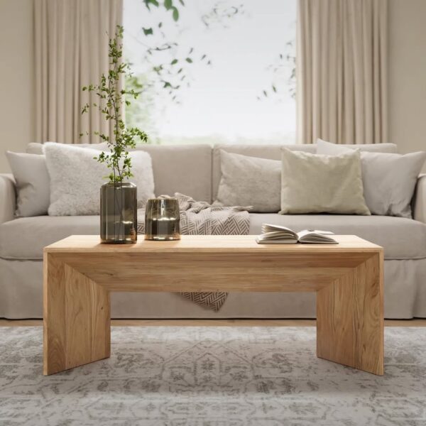 Delondo Solid Wood Coffee Table