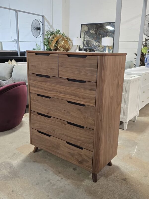 Savel Solid Walnut Wood Chest - Image 2