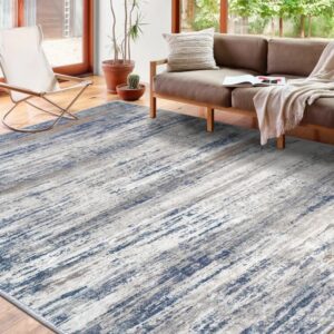 9' x 12' Abstract Machine Washable Rug
