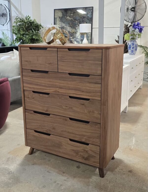 Savel Solid Walnut Wood Chest