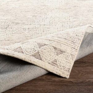 8' x 10' Abstract Wool Rug