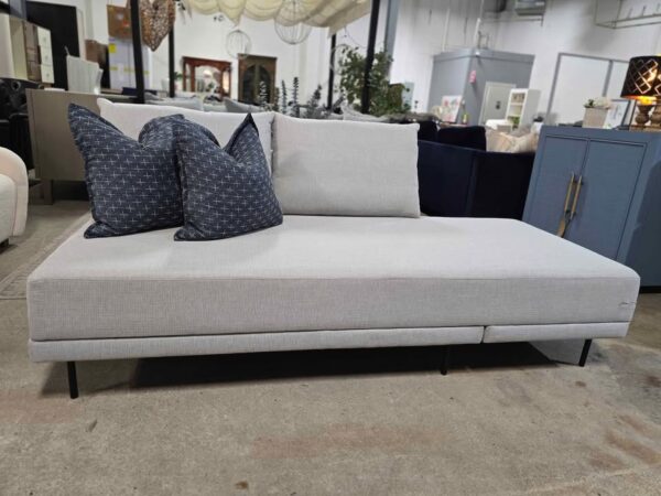 Grey Sleeper Chaise Lounge - Image 2