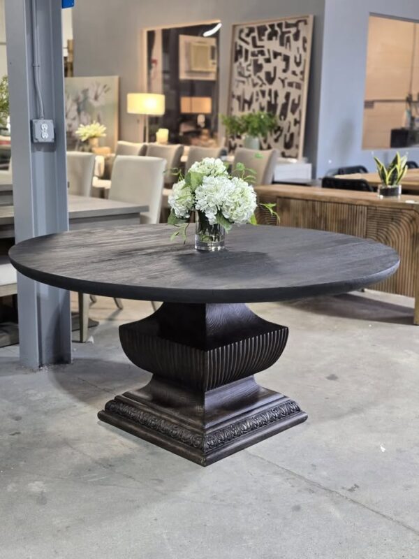 60" Solid Wood Dining Table