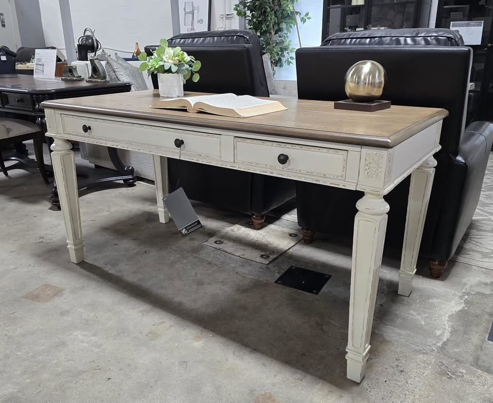 Hayley Writing Desk with Power Outlet - Image 2